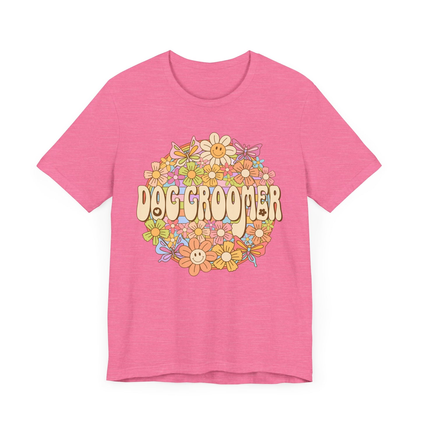 Groovy Groomer Flowers shirt