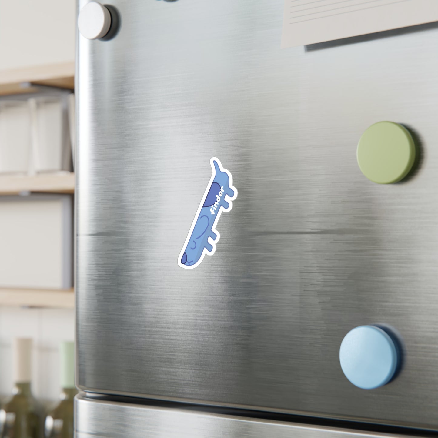 Longdog finder sticker