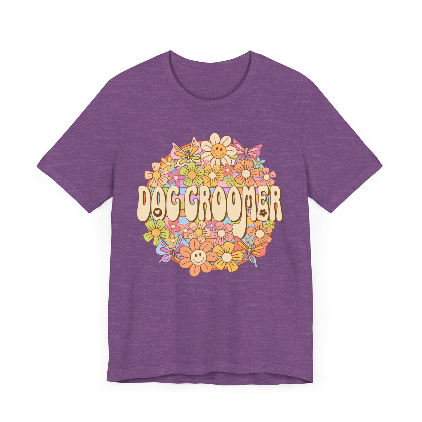 Groovy Groomer Flowers shirt