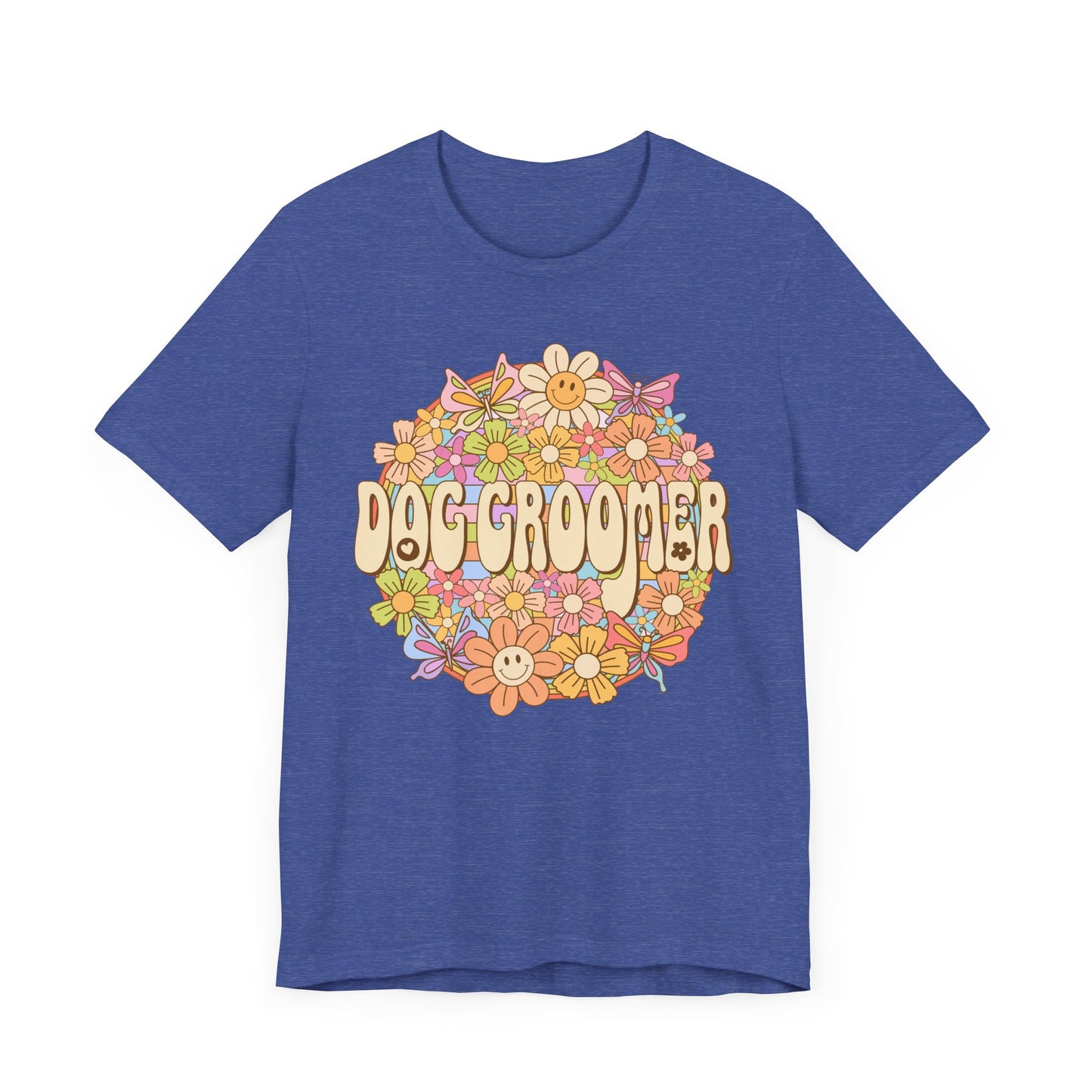 Groovy Groomer Flowers shirt