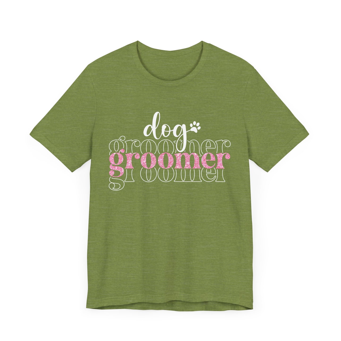 Pink Sparkle Dog Groomer Shirt
