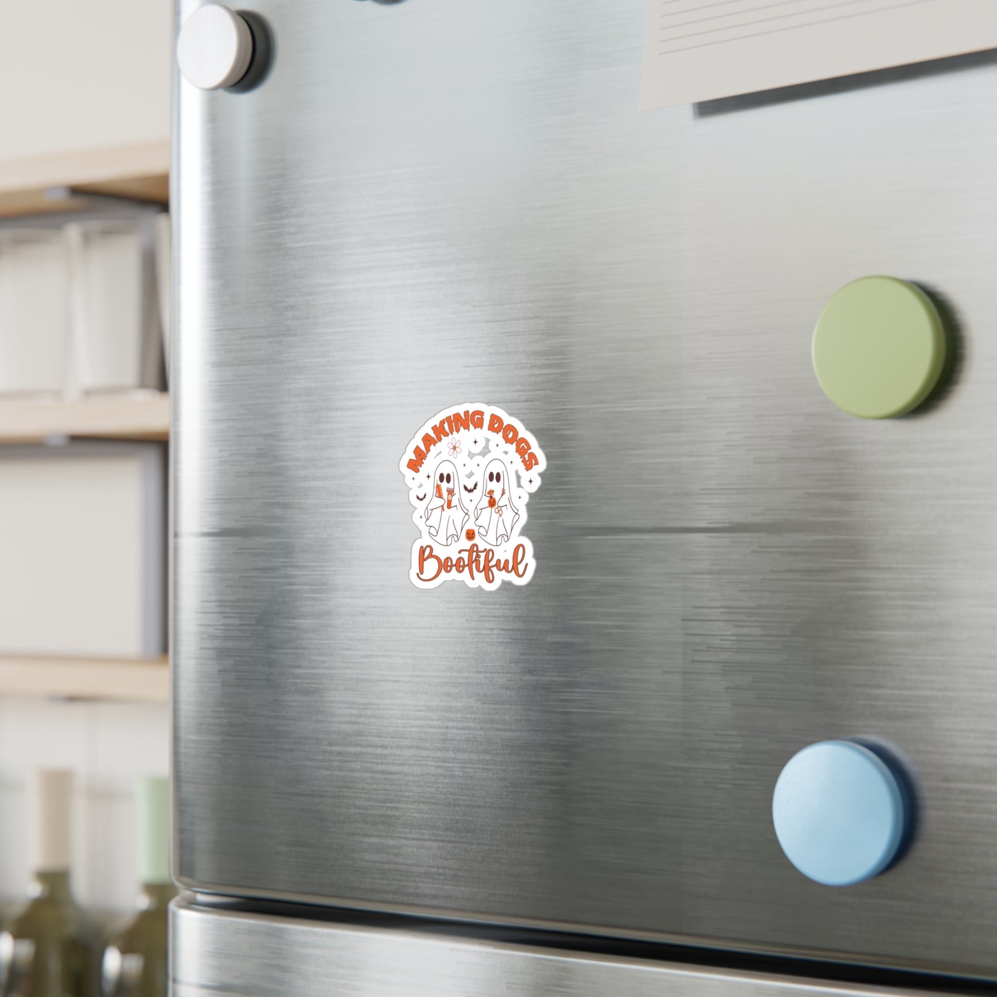 Making Dogs Bootiful Halloween Sticker