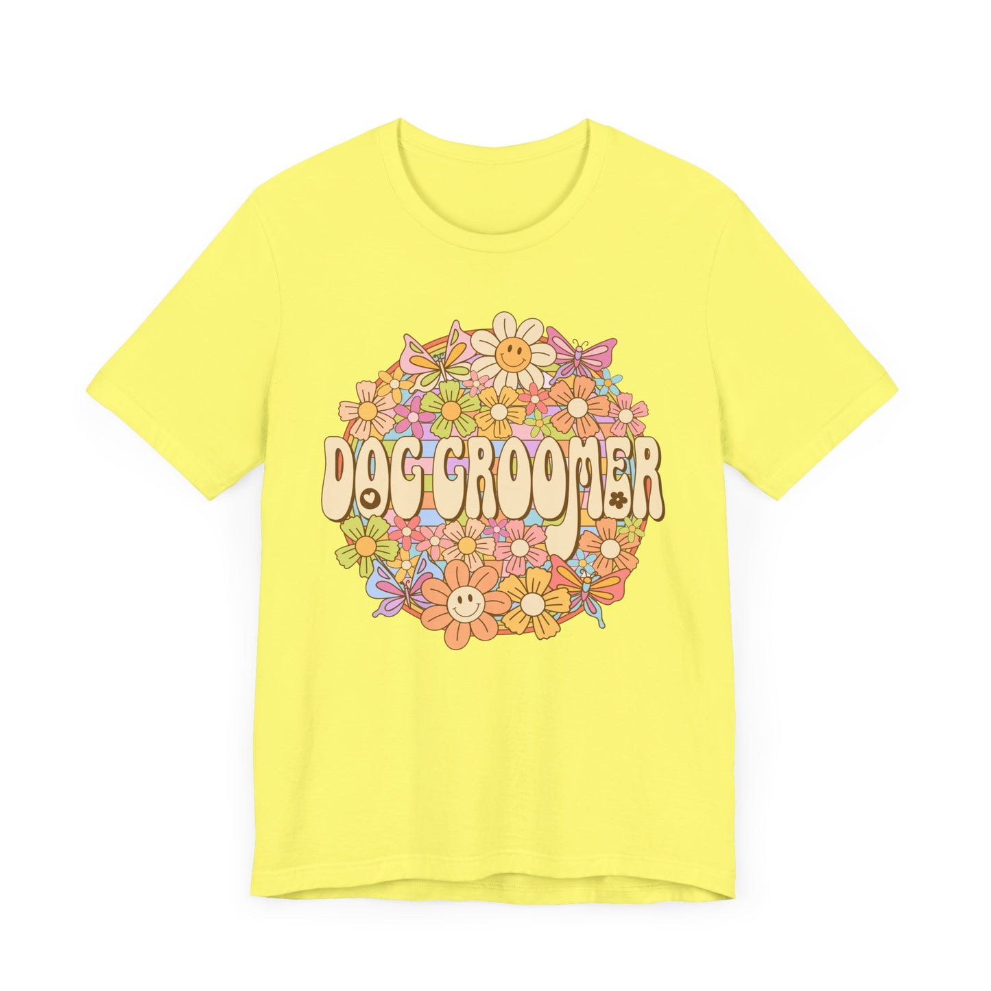 Groovy Groomer Flowers shirt