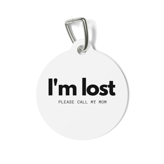 Call mom Pet Tag