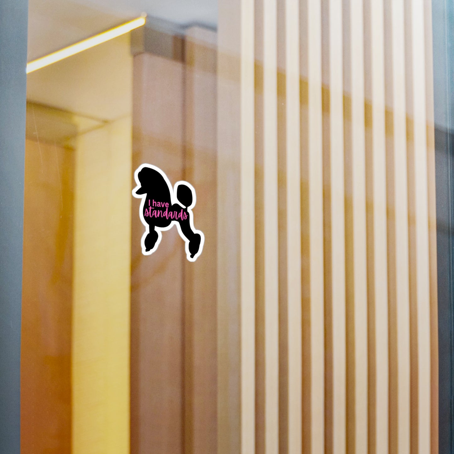 Standard Poodle sticker