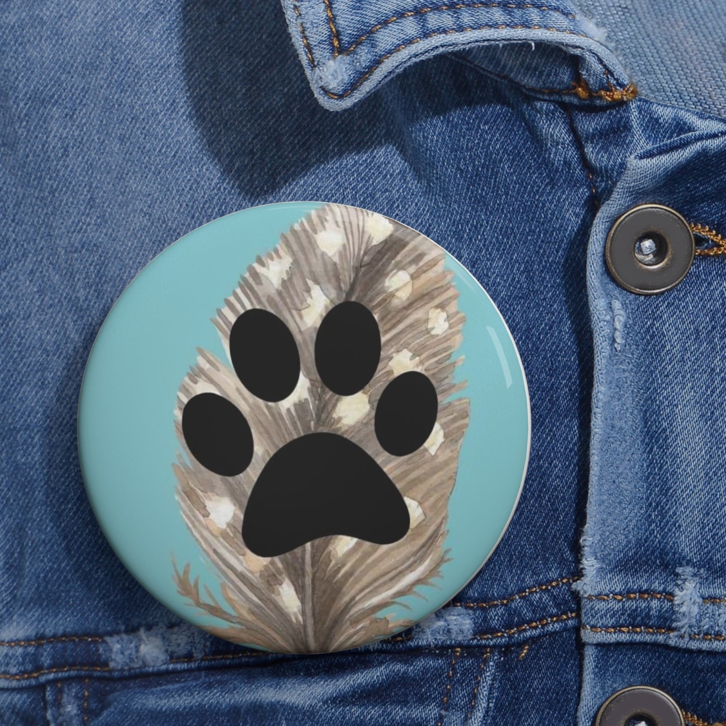 F&F brand Button