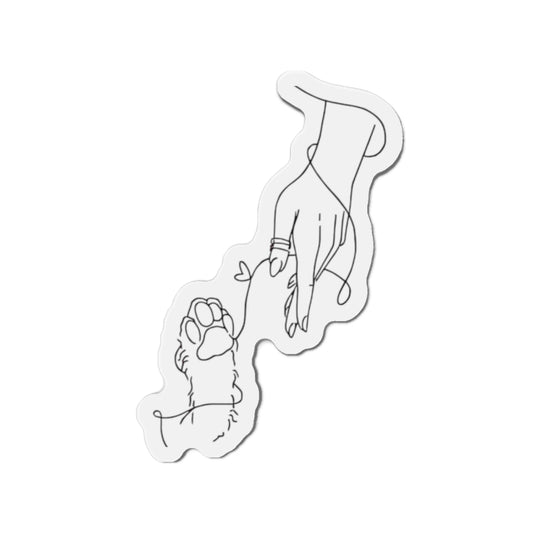 Hand & Paw sticker