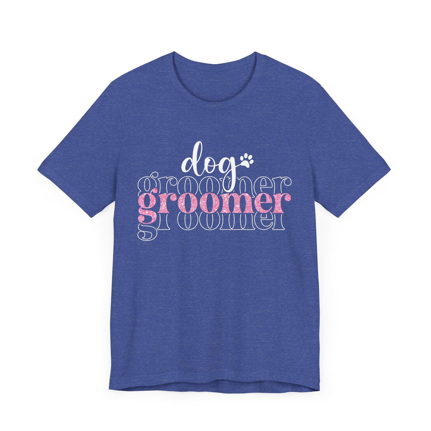 Pink Sparkle Dog Groomer Shirt