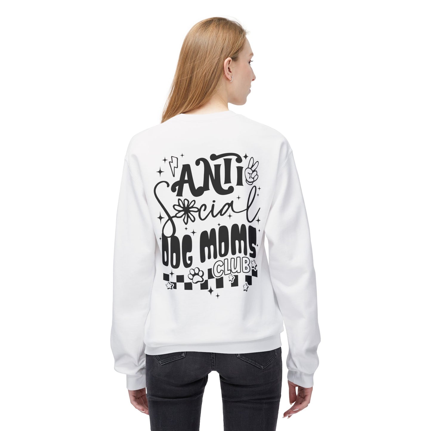 Anti Social Dog Mom Crewneck
