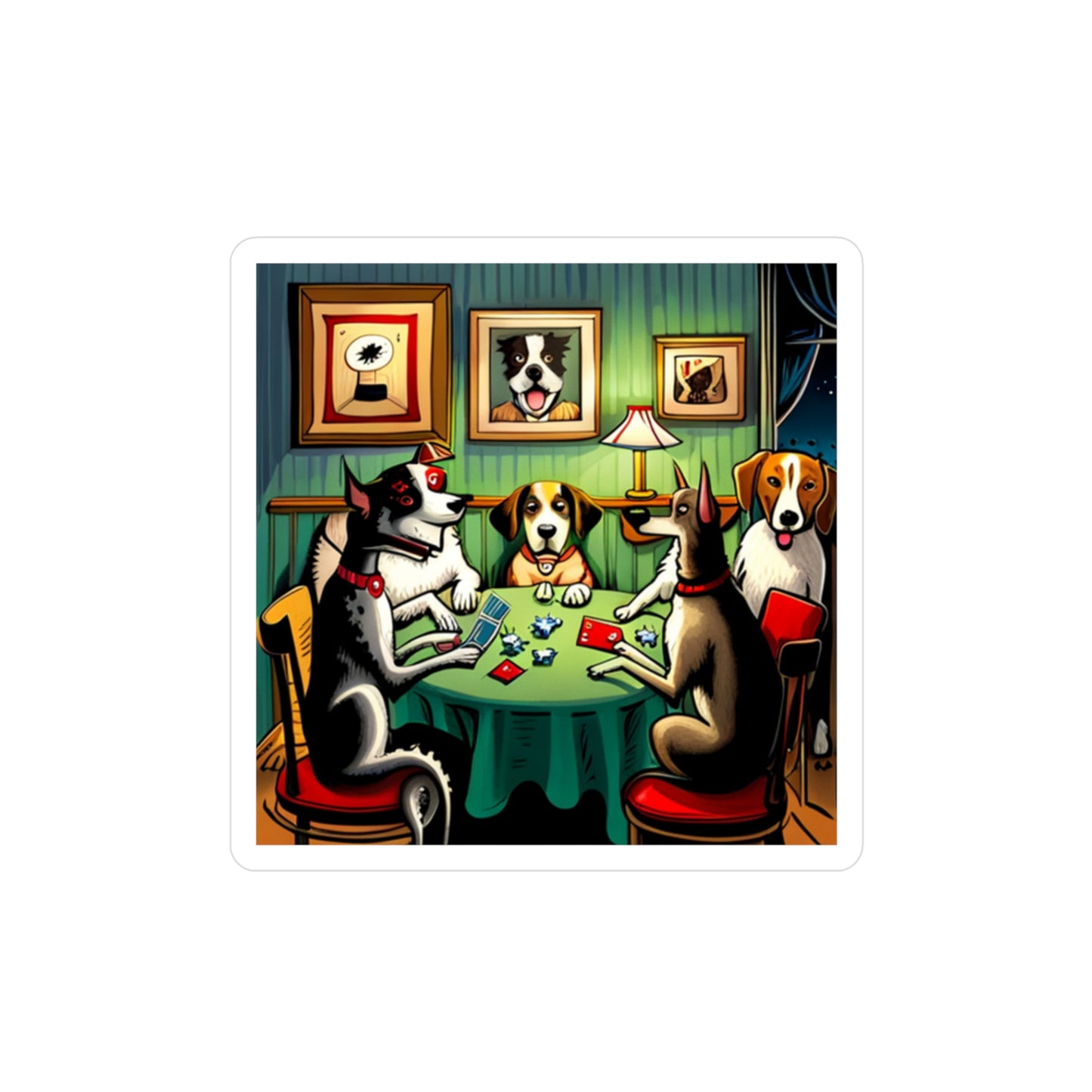 Card Game sticker