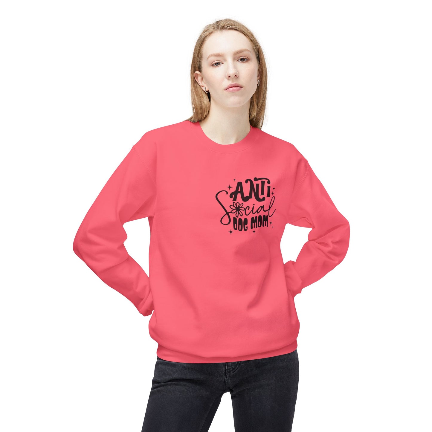Anti Social Dog Mom Crewneck