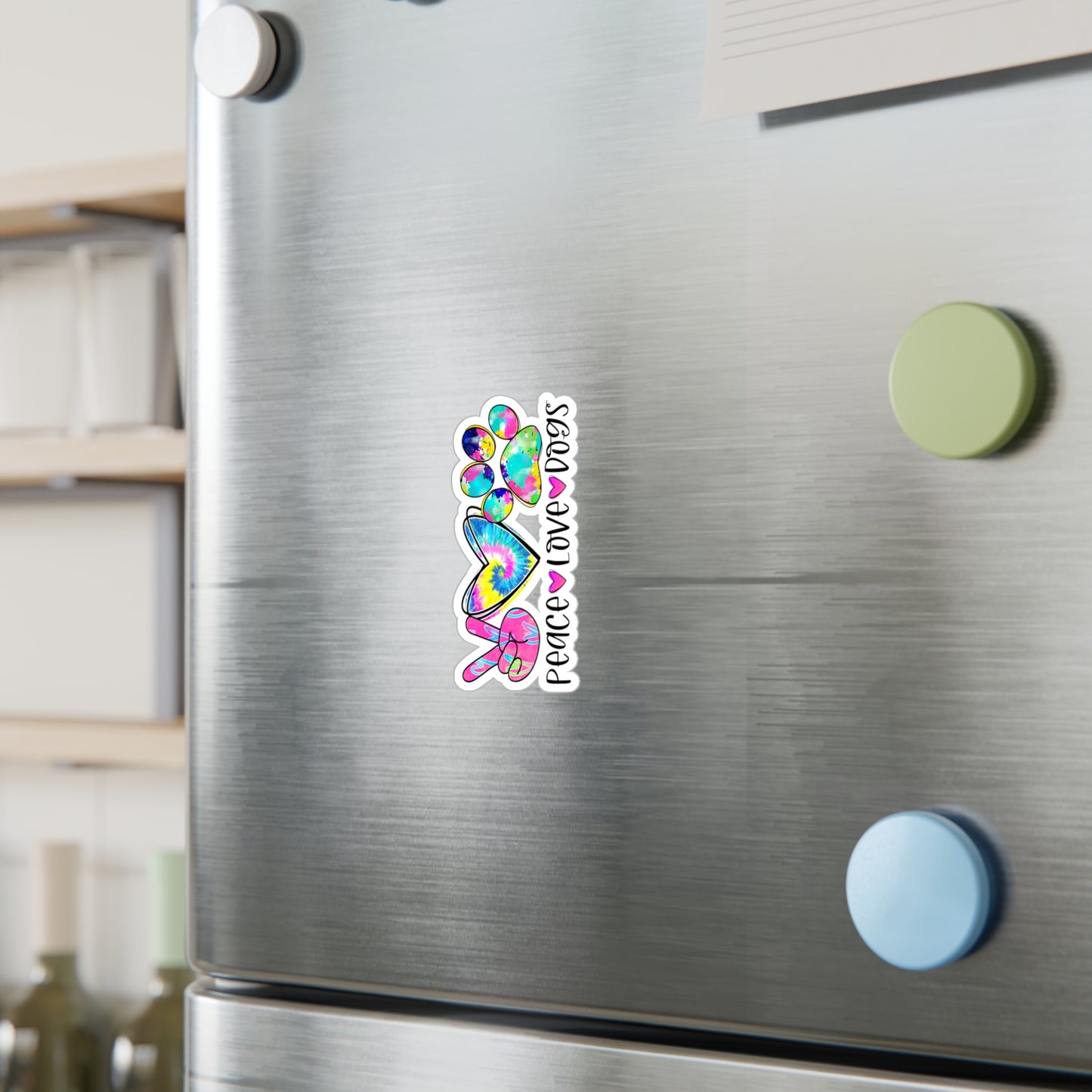 Peace Love Dogs Sticker