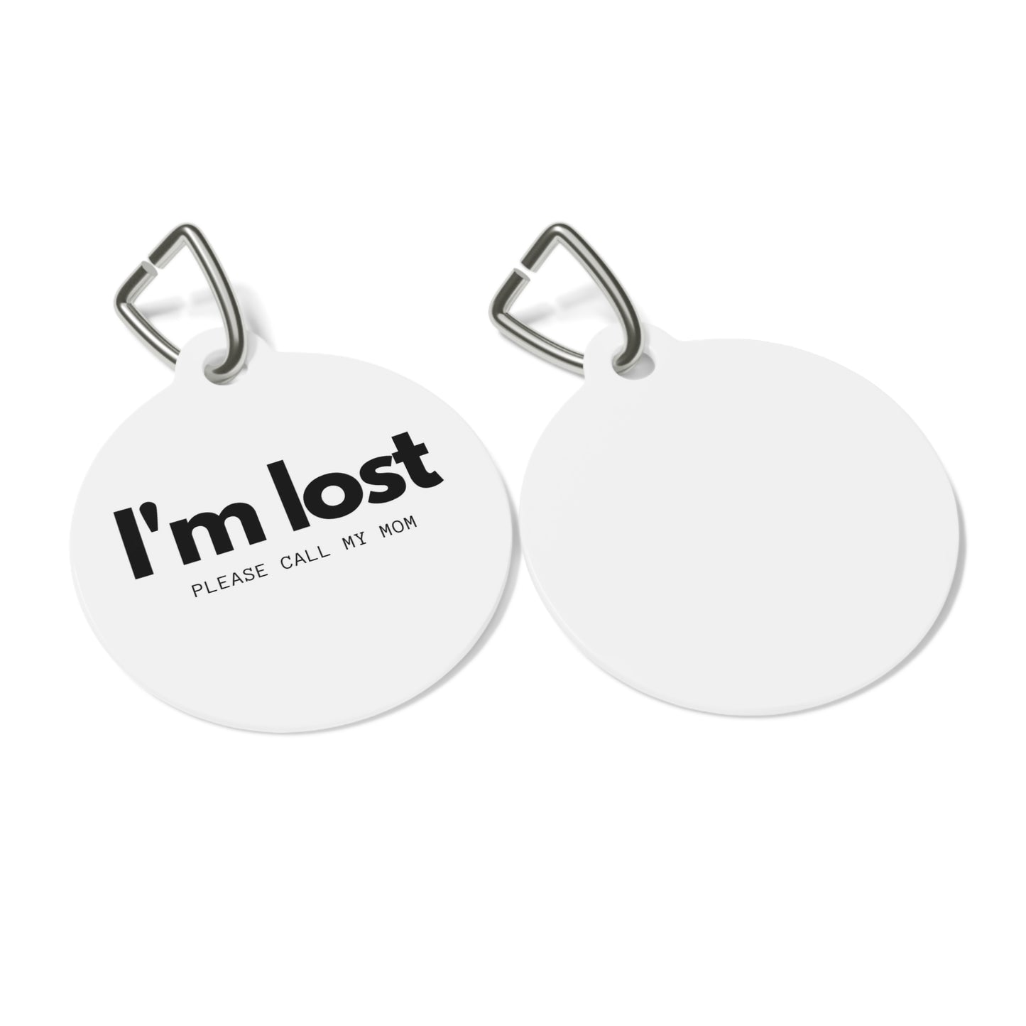 Call mom Pet Tag