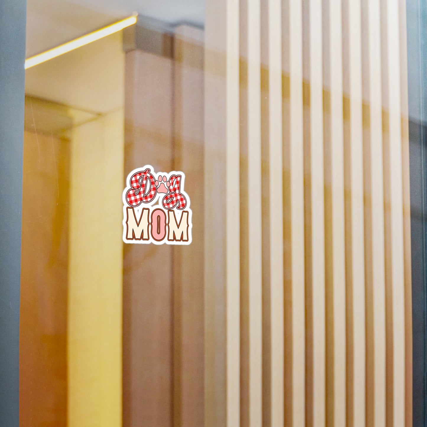 Western theme Dog Mom Sticker
