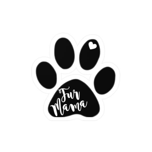 Fur mama sticker