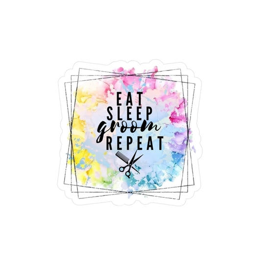 Groom repeat sticker