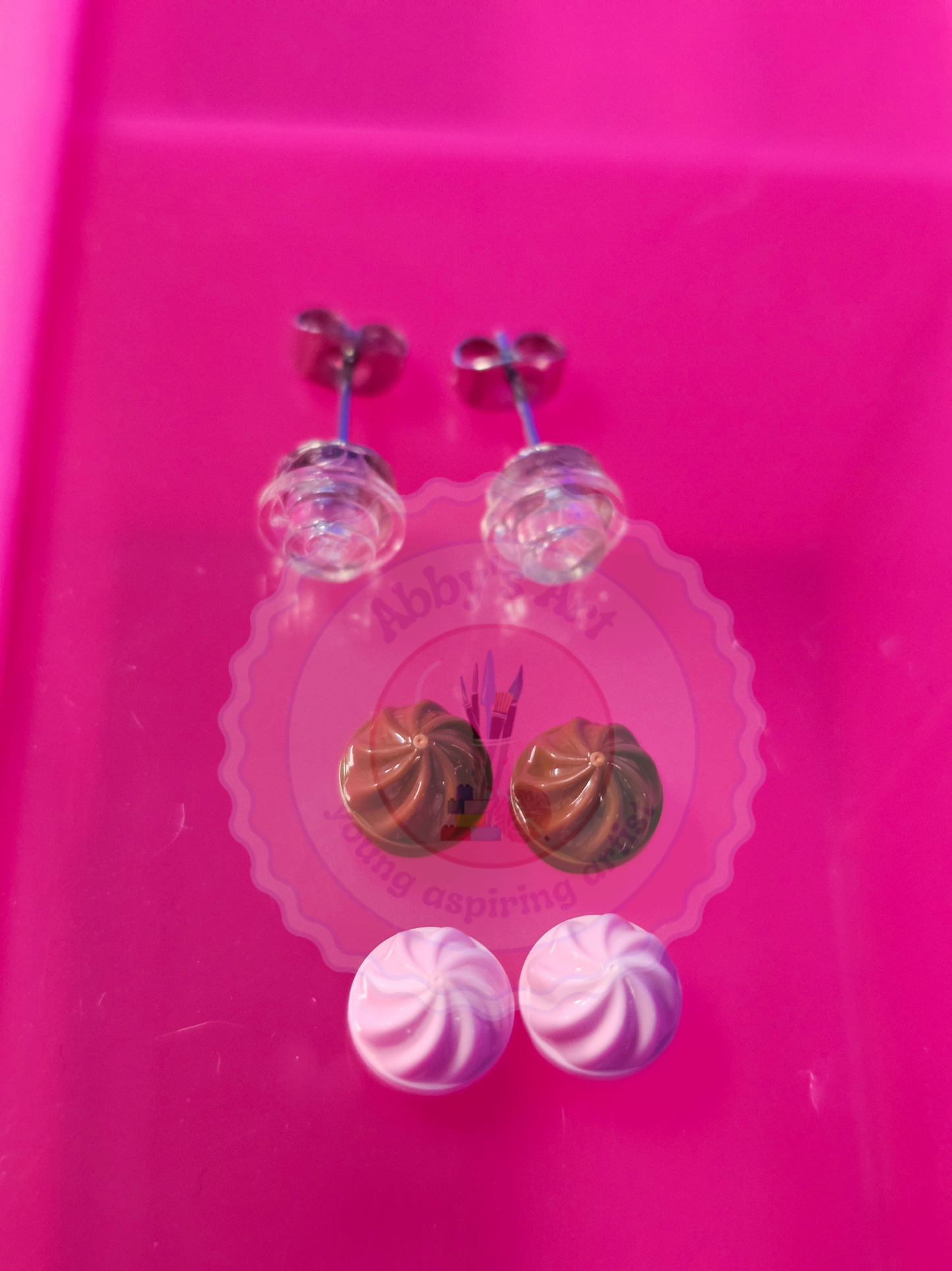 Interchangeable Lego earrings